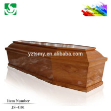 oak solid wood coffin box